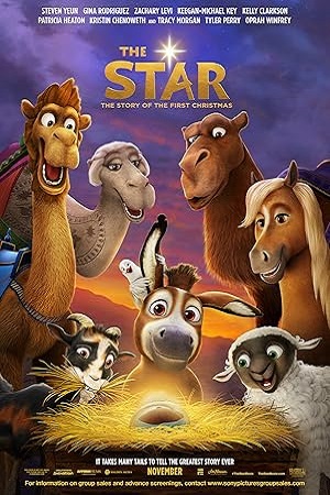 Download The Star (2017) Dual Audio {Hindi-English} BluRay 480p [300MB] | 720p [800MB] | 1080p [1.5GB]