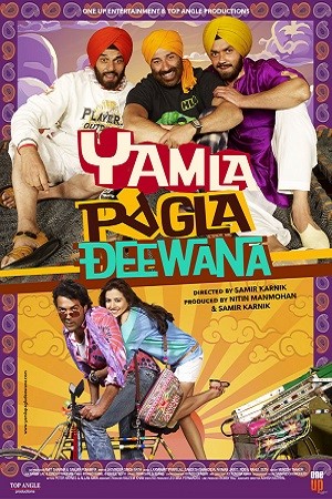 Download Yamla Pagla Deewana (2011) Hindi Full Movie WEB-DL 480p [450MB] | 720p [1.4GB] | 1080p [4.6GB]